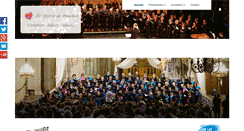 Desktop Screenshot of choeurdemeudon.fr
